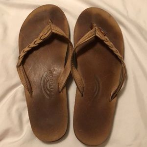 braided on one side rainbows